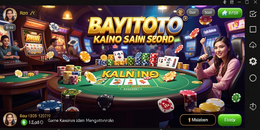Gameplay seru dan menarik di BAYITOTO dengan beragam permainan Kasino.