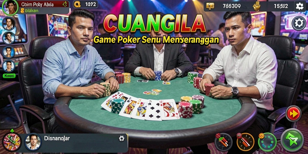Tampilan gameplay seru dan menarik di CUANGILA.