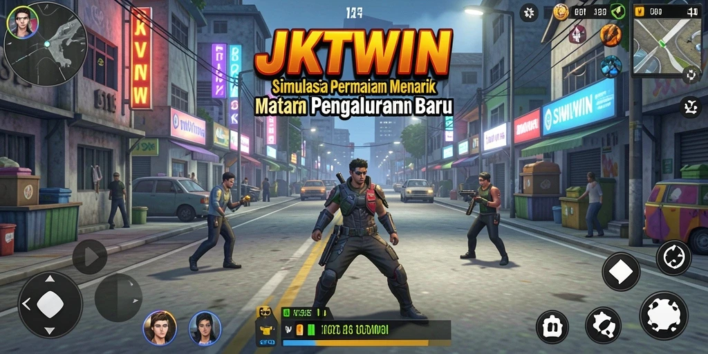Tampilan screenshot JKTWIN yang menunjukkan gameplay menarik dan interaksi pengguna.