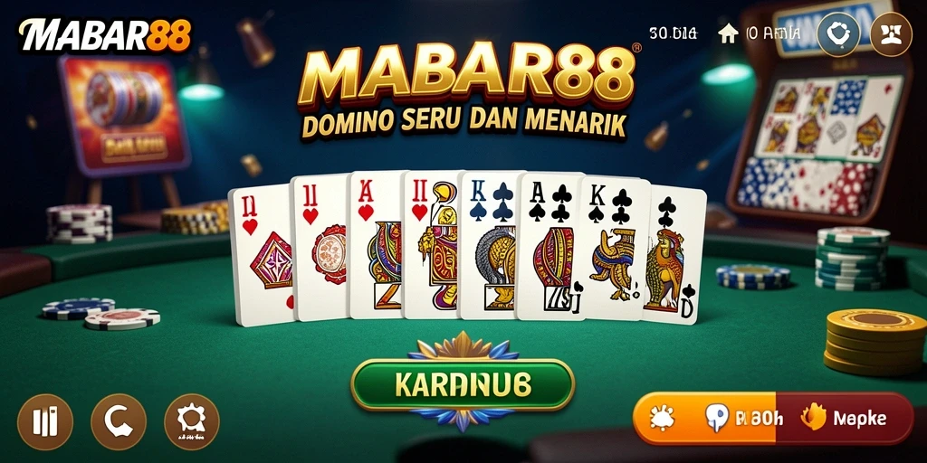 Screenshot gameplay MABAR88 yang menarik dan seru.