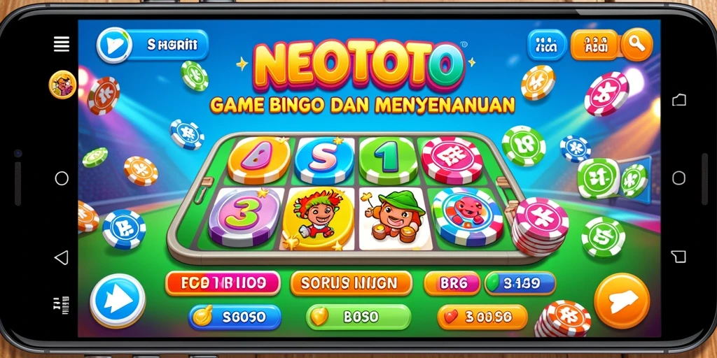 Tampilan gameplay Bingo di NEOTOTO yang menarik dan seru.